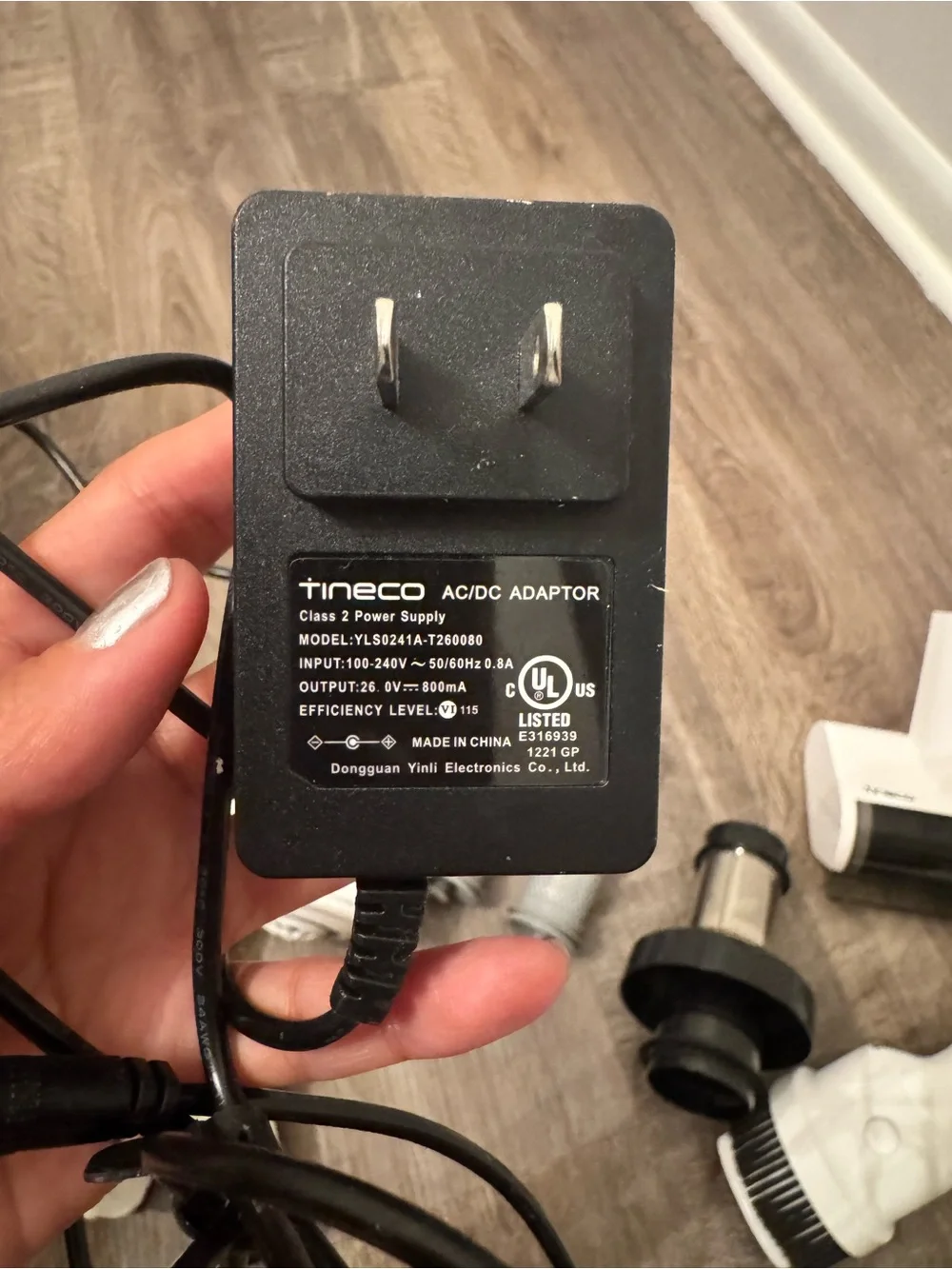 Tineco cordless vacuum cleaner’s parts and motor